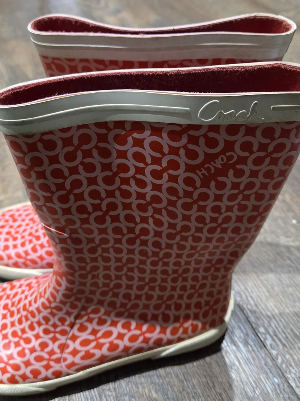 Coach Rain Boots